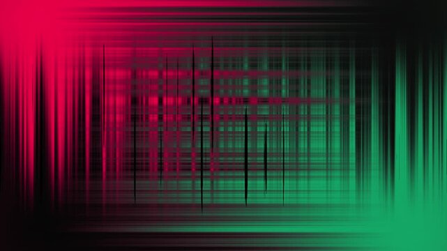 Digital Glitch Texture with Vertical Pixel Streaks, Signal Interference and Data Error Effects on Dark Background, Modern Cyberpunk Abstract Design Inspired by Electronic Music Visuals, Technology Con