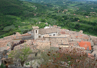 Obraz premium Beautiful old houses in an Italian city