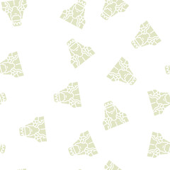 Naklejka premium king fairy tale vector glyph seamless pattern king fairy tale sign illustration