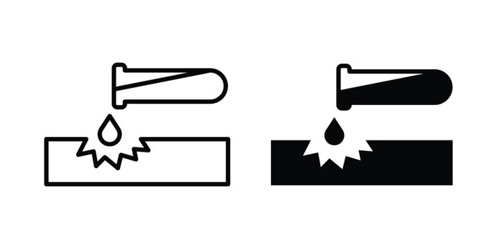 Corrosive substance