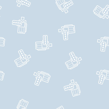 pin code for pay pos terminal vector line seamless pattern pin code for pay pos terminal sign illustration
