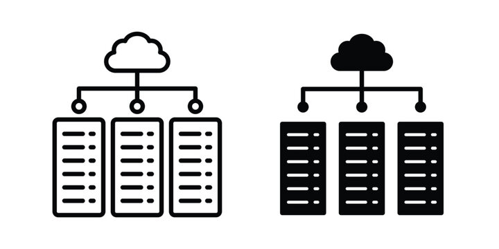 Data center icon