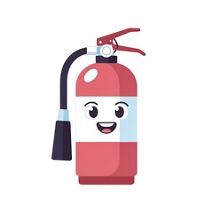 Obraz premium Cute cartoon girl with red hair and pink dress holding shopping bag.