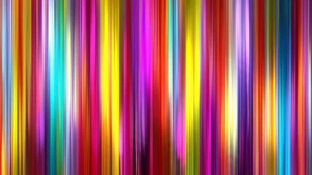 Abstract artwork of vertical color streaks, vibrant and flowing across the frame