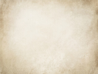 Fototapeta premium Faded beige grunge old paper texture.
