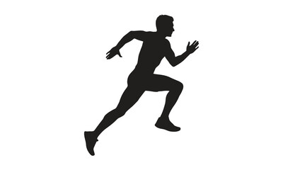 Obraz premium Sports and Fitness Silhouette Icons Set for Active Lifestyle Design