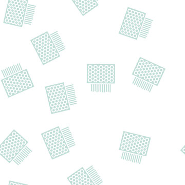 pure wax foundation beekeeping vector glyph seamless pattern pure wax foundation beekeeping sign illustration