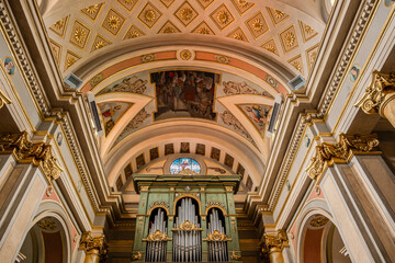 Obraz premium Itri, Lazio. The sanctuary of the Madonna della Civita