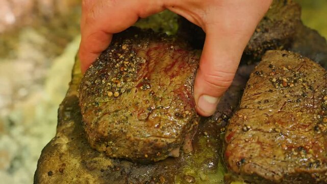 Juicy steak - Landscape Format.