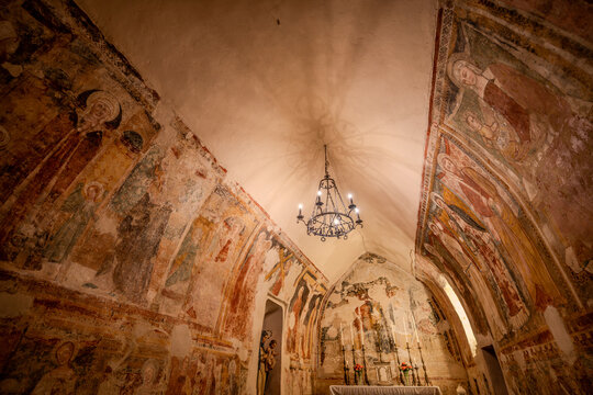 Ripatransone. The church of Santa Maria della Petrella