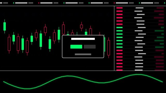 Financial Market Motion Analysis with Dynamic Stock Market Data Visualization.