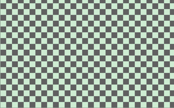 Green Checkerboard Transparency Pattern Background