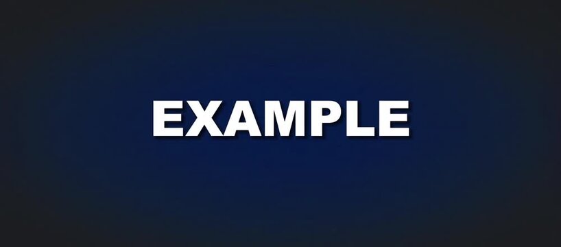 Case Study Demonstration and Instructional Design Example Typography Video Loop