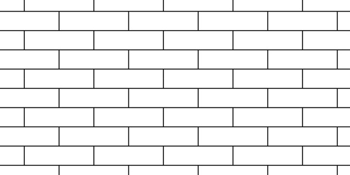 Pavement slab road seamless mosaic decoration stone concrete wall surface tiles. subway vector block rock white brick wall texture background.