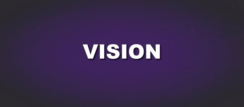 Forward Thinking Corporate Strategy Vision Kinetic Typography Video Loop