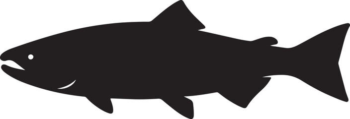 Fototapeta premium vector illustration of a salmon