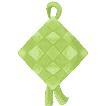 Ketupat Illustrations