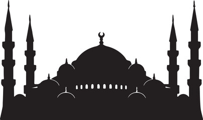 Naklejka premium blue mosque istanbul