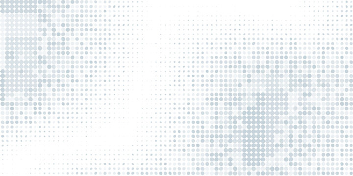 Mint green geometric dot matrix background. Creative abstract halftone texture for health, wellness, and medical design.