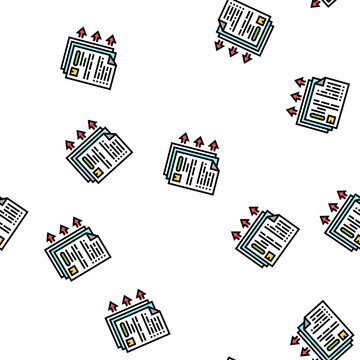 purchase requisition vector seamless pattern purchase requisition sign illustration