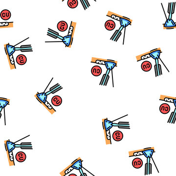 copper welding vector seamless pattern copper welding sign illustration