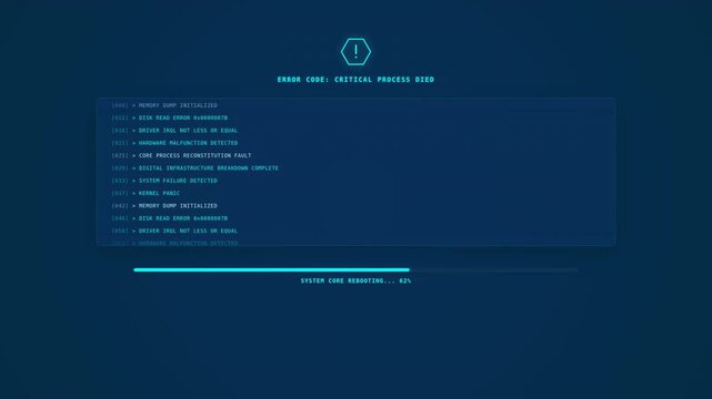 Motion Technology System Interface Video Demonstration for User Interaction.