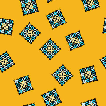 error correction quantum computer vector seamless pattern error correction quantum computer sign illustration