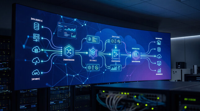 Data Pipeline Cloud Integration Dashboard