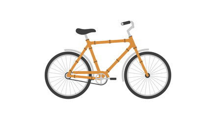 Fototapeta premium Bamboo Bicycle Eco-Friendly Transportation Design