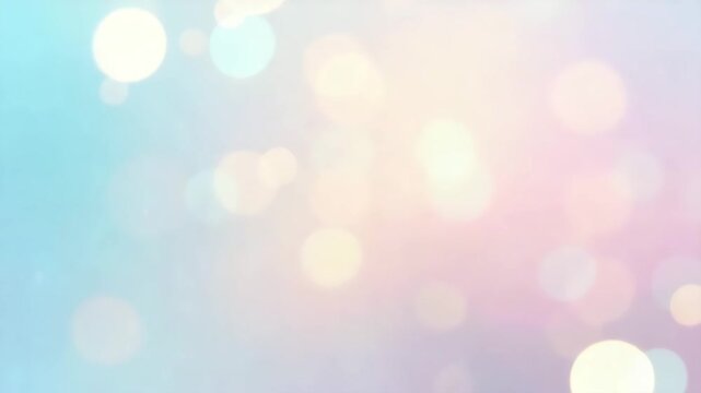 Abstract soft light background with pastel colors and bokeh effect  