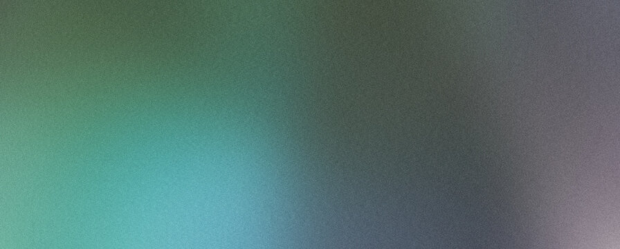 Teal Green Dark Gray Charcoal Abstract Grainy Gradient Background Noise Texture Modern Design