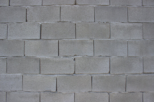 Grey brick wall