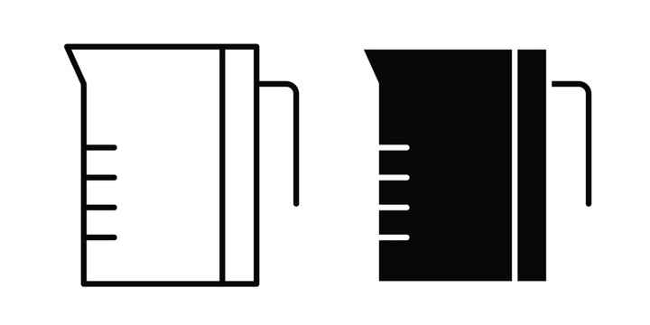 Measuring cup icon