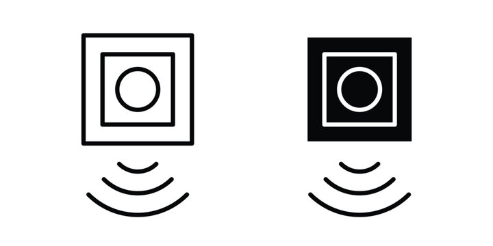 Motion sensor icon