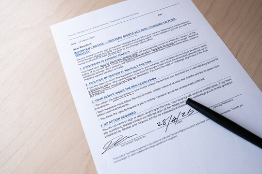 Renters Rights Act 2025 Landlord Notice