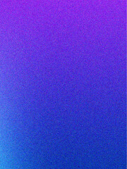 Fototapeta premium Gradient purple blue background with grainy texture on white