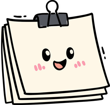 Character Paper Notebook Smile