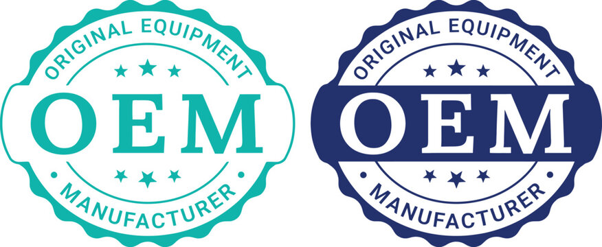 OEM Original Equipment Manufacturer Quality Certification Label Seal Badges for Parts