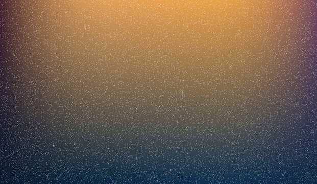 Glowing orange light on speckled gradient background