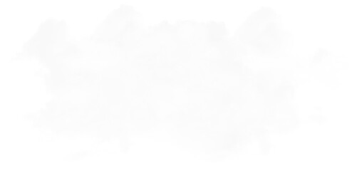 Fototapeta premium Realistic cloud on transparent background, fluffy cumulus clouds with soft gradient isolated on alpha channel.