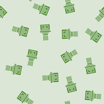uncle sams hat podium vector glyph seamless pattern uncle sams hat podium sign illustration