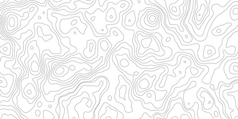 Topographic map background geographic line map with elevation assignments. contour line abstract background art © Noor