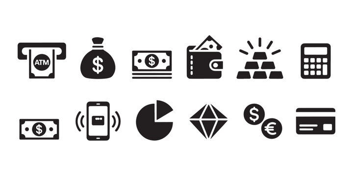 Finance and business money currency banking