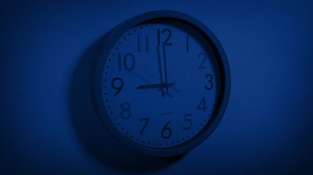 Clock At Nine In The Dark

