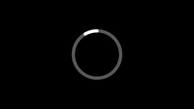 On the contrary loading progress bars animation