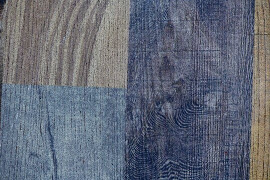 old wood texture with different types of wood