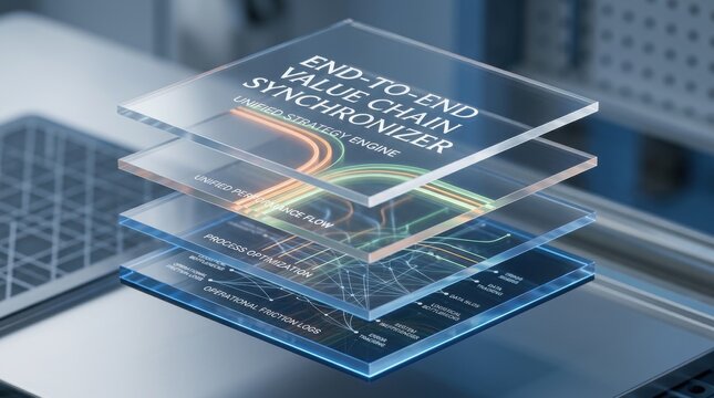 Cutting-edge digital technology platform representing a complex data processing engine with intricate layered circuits and abstract graphical overlays