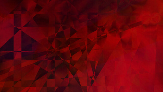 Abstract geometric background with dark red and maroon sharp polygonal shapes and crystal texture design vector illustration