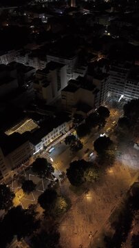 Bird&rsquo;s-Eye View of Orihuela During the Medieval festival Celebration