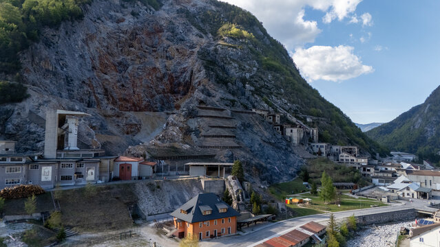 Tarvisio Quarry Slope and Mountain Village